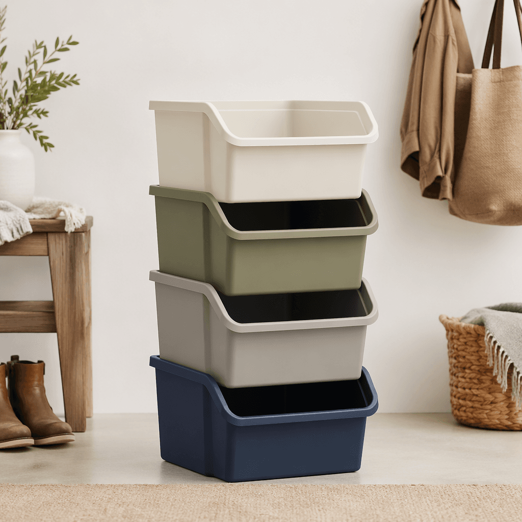 Stacking Utility Bins (4)